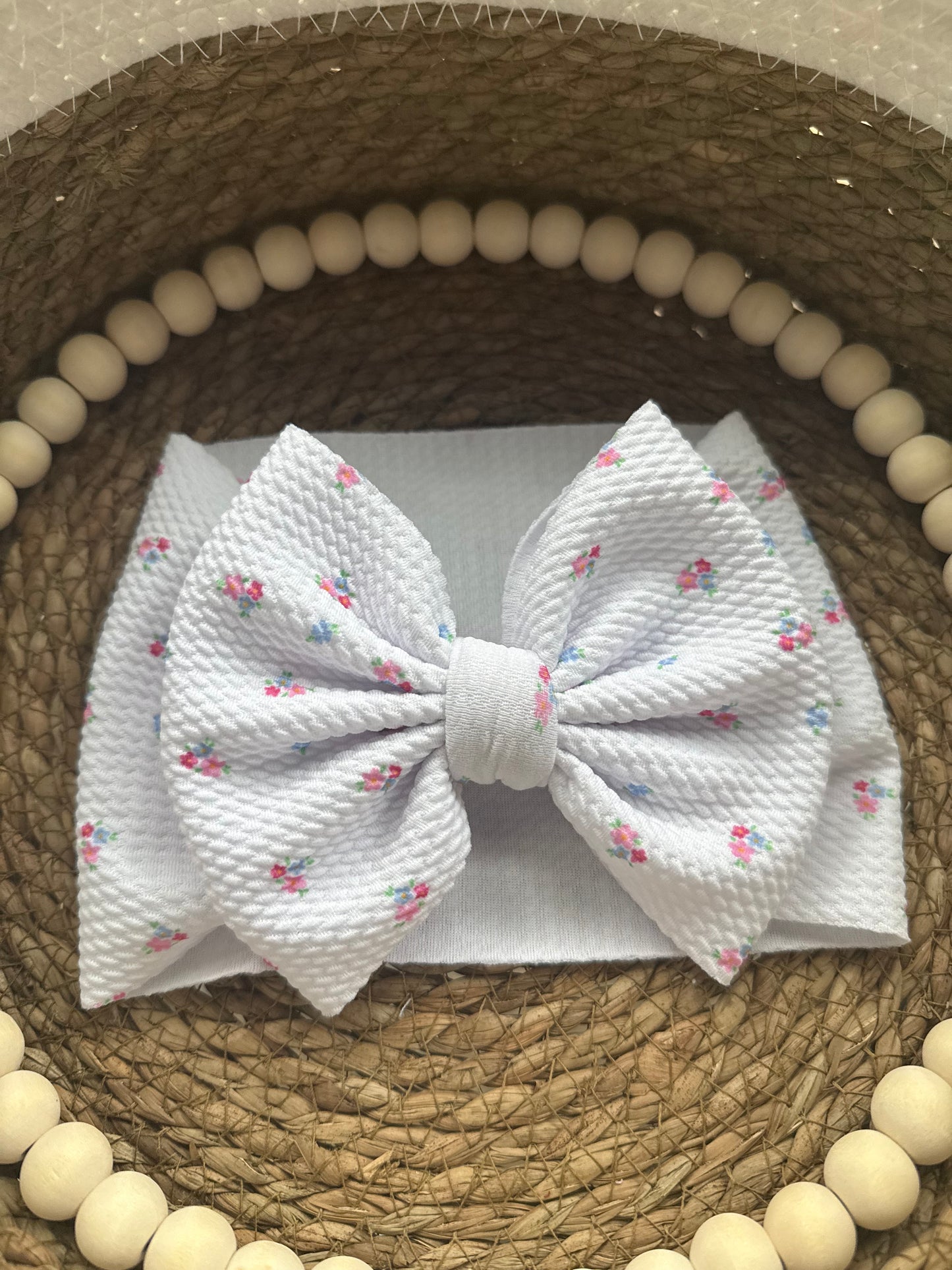 Dainty Flowers Head-wrap