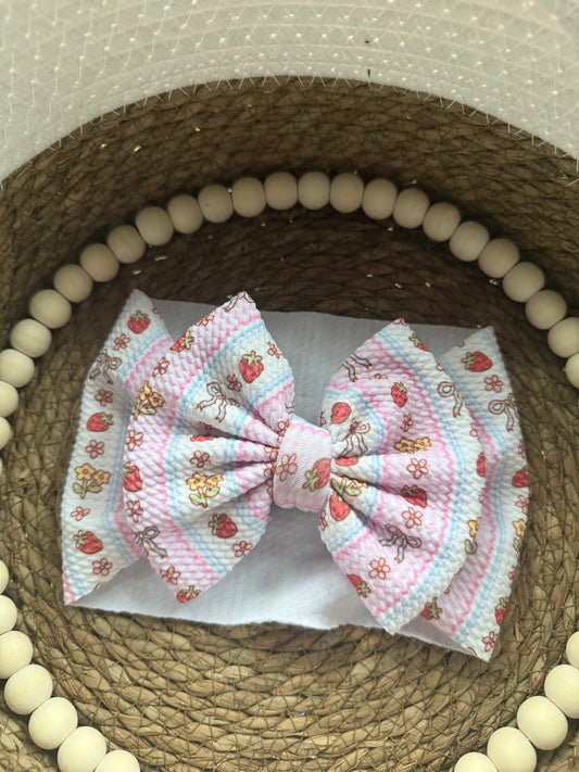 Strawberry Field Head-wrap