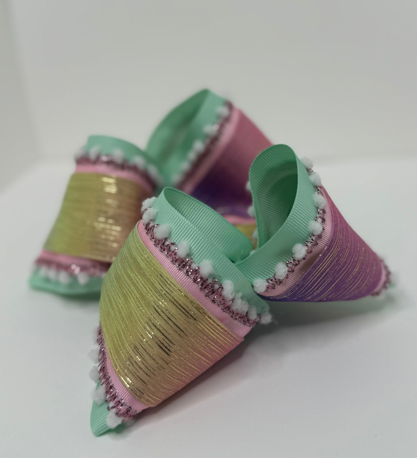 Ombré Metallic - 6 inch Bow