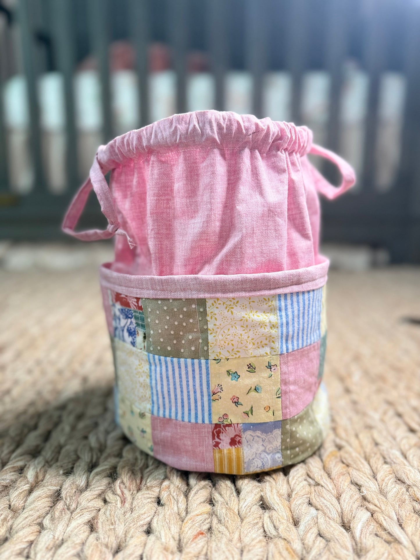 Quilted Patchwork Tote