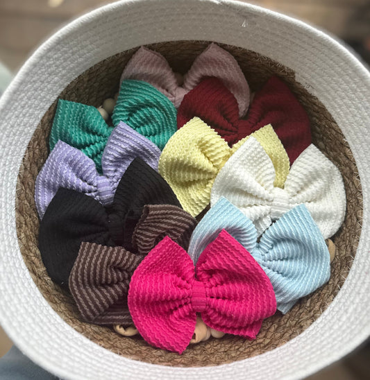 5 inch Urban Bows - Solid Colors