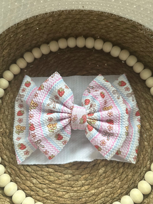 Strawberry Field Head-wrap