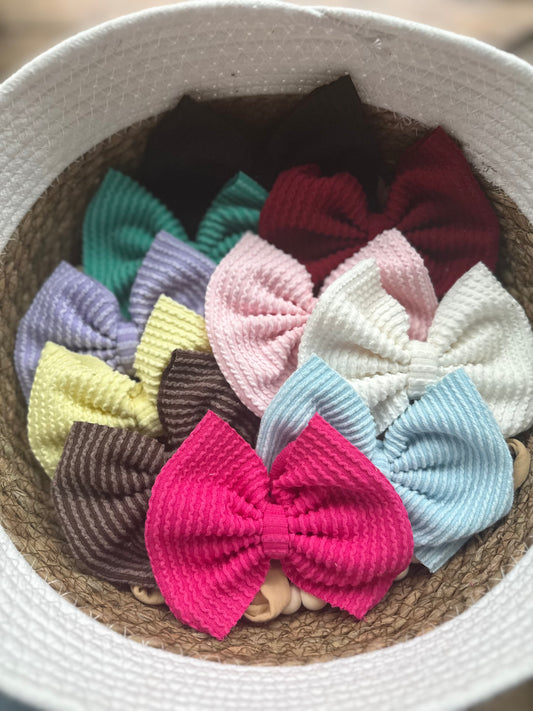 5 inch Urban Bows - Solid Colors