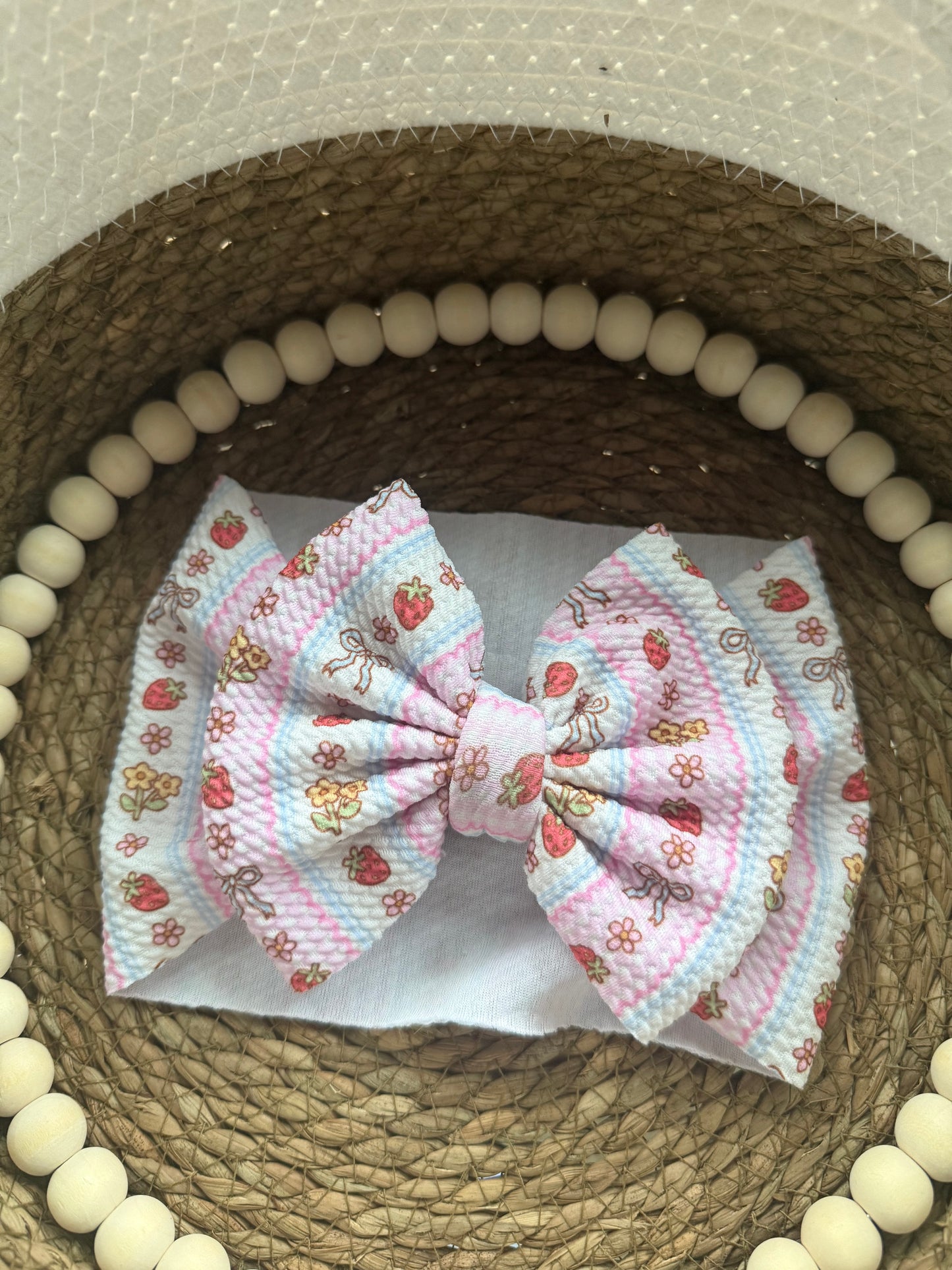 Strawberry Field Head-wrap