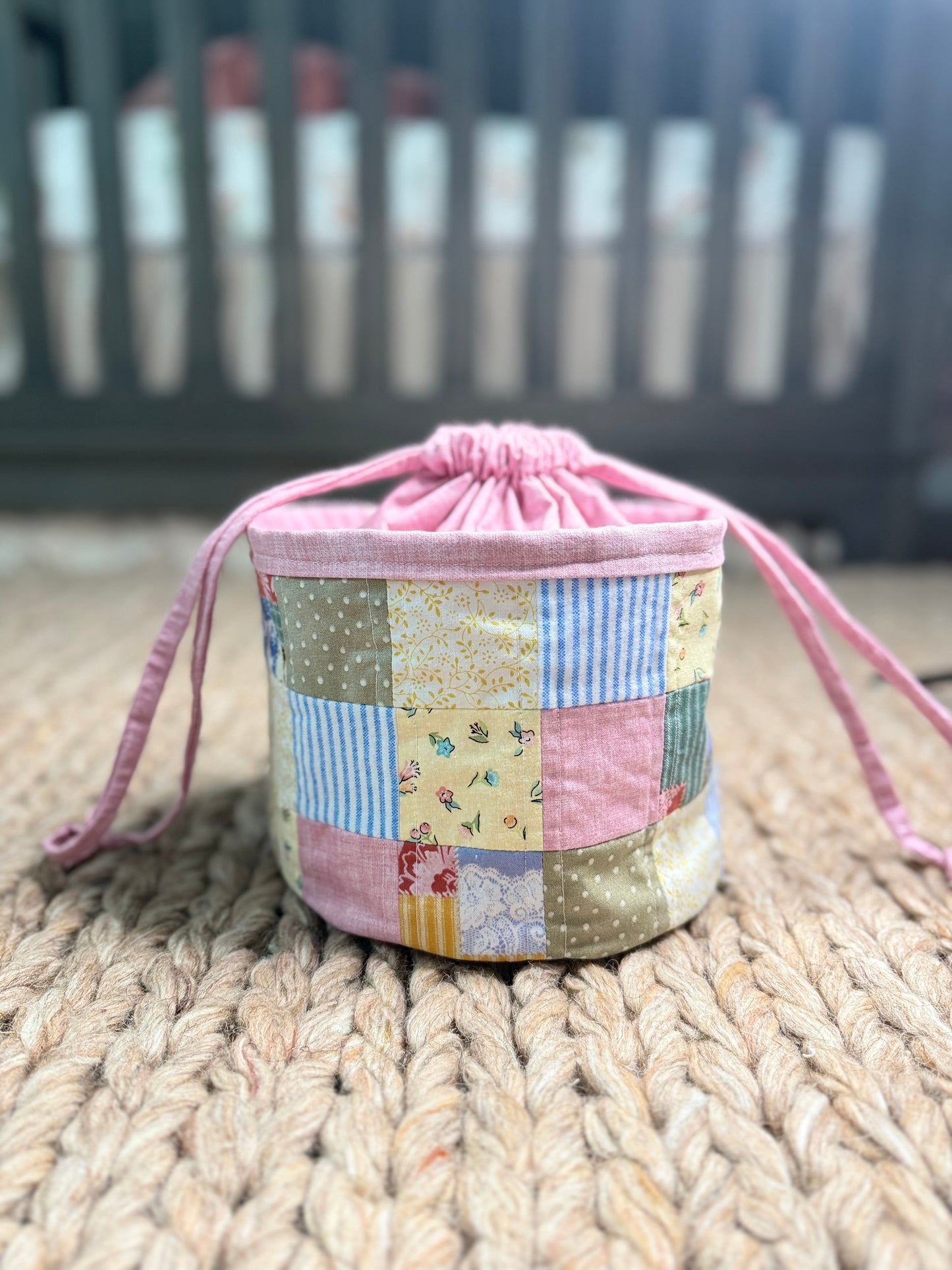 Quilted Patchwork Tote
