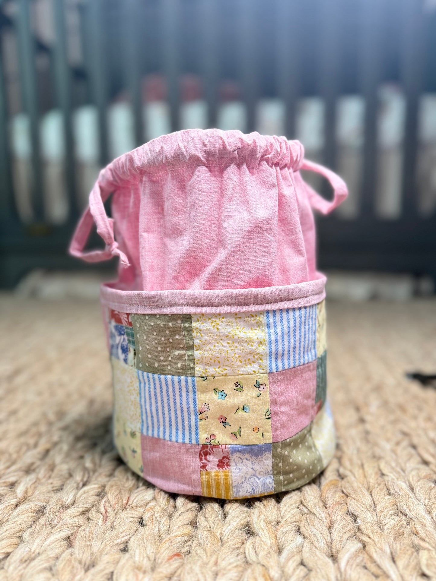 Quilted Patchwork Tote