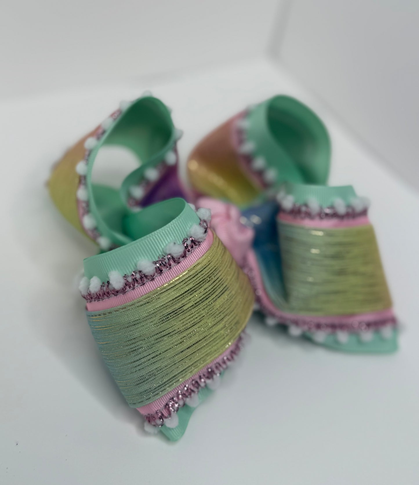 Ombré Metallic - 6 inch Bow